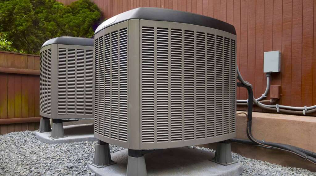 Ground air conditioner and heat pump.