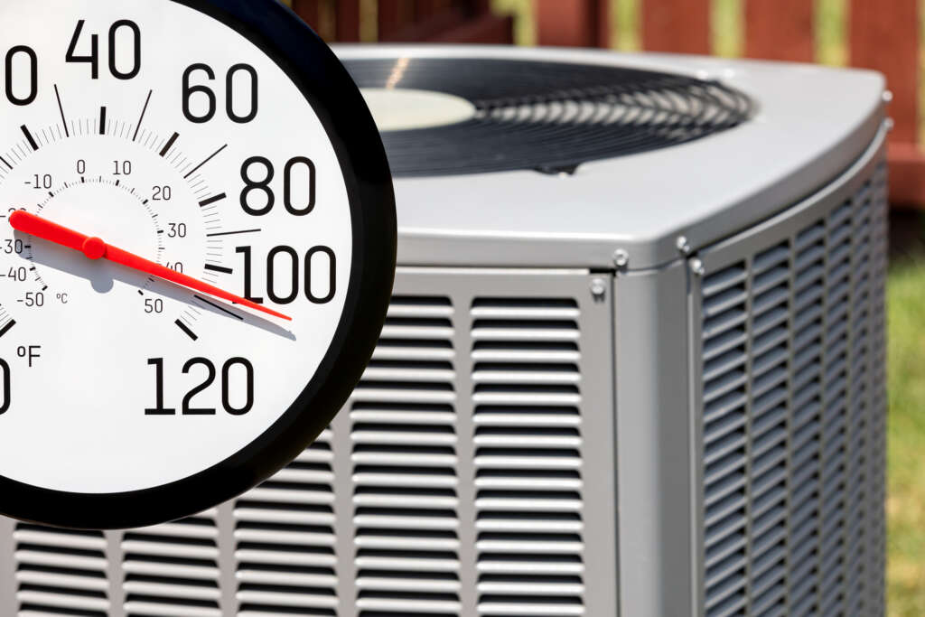 Air conditioner and thermostat.